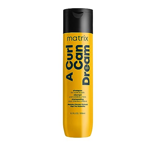 Matrix A Curl Can Dream Deep Cleansing Shampoo | Clarifying Shampoo, Removes Build Up | For Curly & Coily Hair | Silicone & Paraben Free | Manuka Honey Extract | Packaging May Vary | 10.1 Fl. Oz.|
