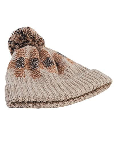 Alpaca Origins - 100% Alpaca Wool Beanie Hat for Men and Women - Tracery Unisex Soft Warm Cozy Winter Hats