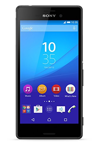 Sony Xperia M4 Aqua 16GB GSM/LTE Unlocked Cell Phone - Black (U.S. Warranty)
