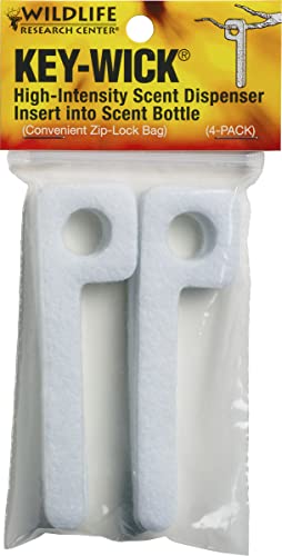Wildlife Research 375 Key-Wick Scent Absorbing Wick (4-Pack) White