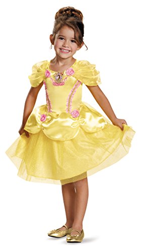 Disguise Disney Princess Belle Beauty & the Beast Toddler Girls' Costume, Small (2T)