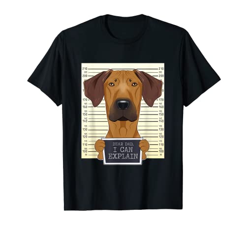 Funny Rhodesian Ridgeback Dad I Rhodesian Ridgeback T-Shirt