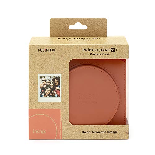 富士フイルム FUJIFILM Instax Square SQ1 Camera Case, Orange, Fuji SQ1 Camera Case, Orange