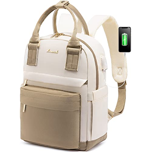 LOVEVOOK Mini Backpack for Women Stylish Waterproof Backpack Purse with USB Port, Cute Daypack for College Travel Party