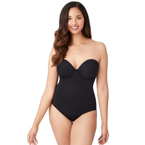 Wacoal Women's Plus Size Red Carpet Shaping Body Briefer, Black, 38DD