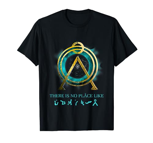 Stargate No Place Like Home Gate Adult Shirt For Men T-Shirt