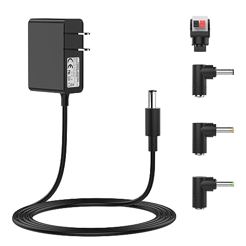 12V 500mA Power Supply Adapter for Yamaha Keyboard YPT, PSR, YPG, DGX, DD, EZ and P Digital Piano and Portable Keyboard Series, Replacement PA-130 PA-130B Keyboard Power Cord