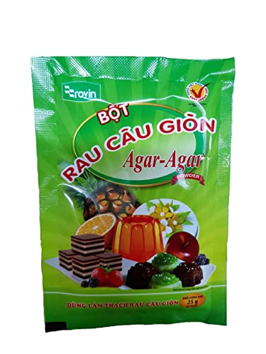 1 package-25g/pack - Bot Rau Cau Gion Hoang Yen - Made In Viet Nam - Crisp jelly powder