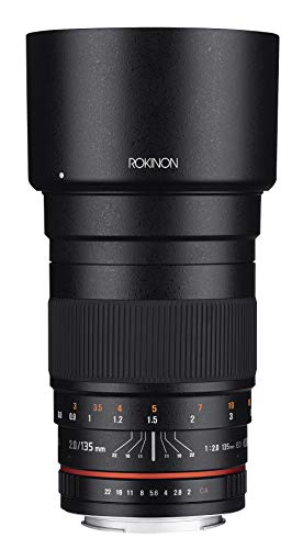 Rokinon 135mm F2.0 ED UMC Telephoto Lens for Pentax Digital SLR Cameras