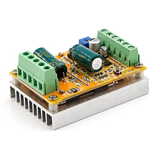 RioRand 300W 5-50V PWM DC Brushless Electric Motor Speed Controller with Hall-Less