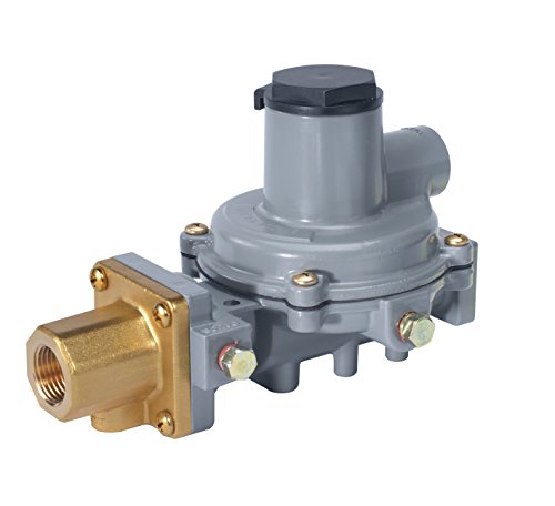 Emerson-Fisher LP-Gas Equipment R232A-HBF Compact Integral 2-Stage Regulator, 9.5-13' W.C Spring, POL x 1/2' NPT