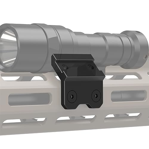Guardtier Light Mount 45 Degree Offset Scout Mount Adapter for Surefire M300/M600 Series/Streamlight Protac Series Flashlight