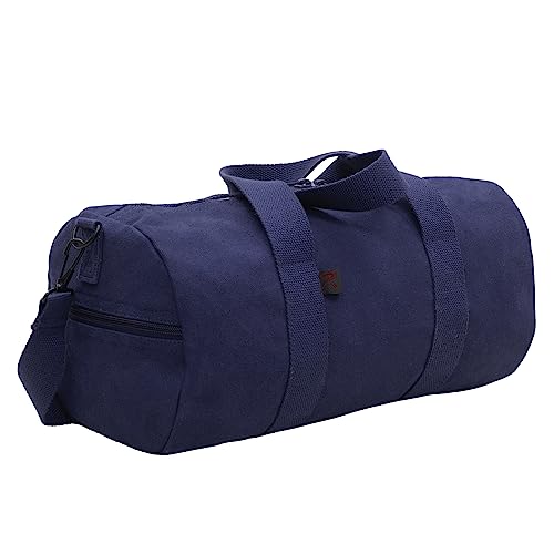 Rothco Canvas Shoulder 19' Duffle Bag, Navy Blue