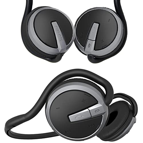 Soundbot SB221 HD Wireless Bluetooth 4.0 Sports-Active Headphones for 20Hrs Music Streaming & 25Hrs HandsFree Calling with Sweat Resistant Ergonomic Secure-Fit Design & Voice Command Support, Black