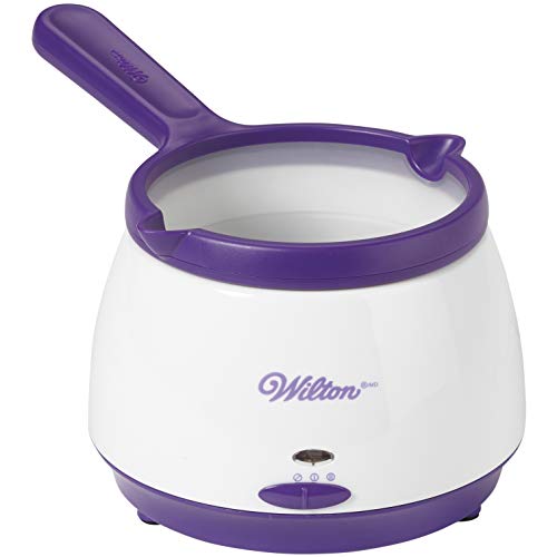 Wilton Candy Melts Candy And Chocolate Melting Pot, 2.5 Cups Capacity, Assorted Colors, Plastic