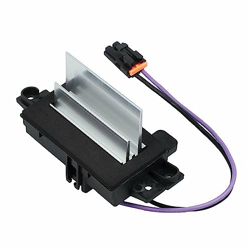 AC Blower Motor Resistor Blower Control Module, Fit for 2003-2007 Chevrolet Silverado Avalanche Suburban Tahoe, GMC Sierra Envoy Yukon, Cadillac Escalade, Replace 15-80567 89018778 52495874 4P1516