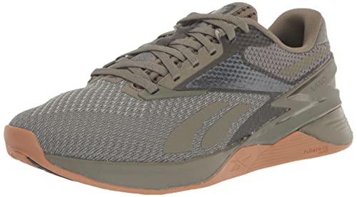 Reebok Unisex Nano X3 Sneaker, HUNGRN Lee 3/Core Black, 11 US Men