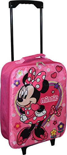 Group Ruz Junior Minnie Mouse 15' Collapsible Wheeled Pilot Case - Rolling Luggage