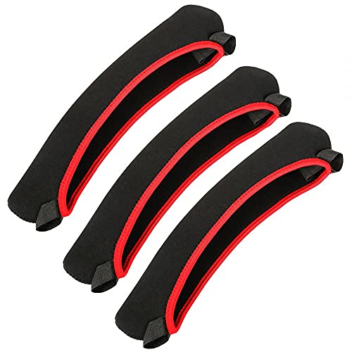 MiOYOOW 3Pcs Neoprene Scope Covers, 13x3.5'' Riflescope Optic Protective Bag Waterproof Optics Lens Cover for Hunting Gun Scope
