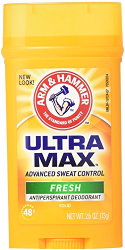 Arm & Hammer Ultra Max Fresh Scent Solid Antiperspirant Deodorant 2.6 oz (Pack of 6)