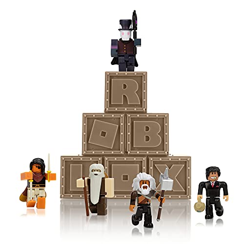 Roblox Action Collection - Series 10 Mystery Figure 6-Pack [Includes 6 Exclusive Virtual Items]