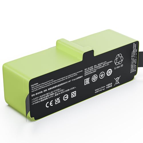 Lithium ion Battery Replacement for iRobot Compatible with Roomba 600 700 800 900 Series 960 801 805 850 860 877 890 891 895 780 775 760 695 680 675 640