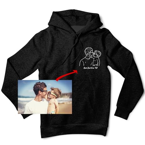 Famiheart Personalized Photo Gifts for Dad Grandpa Daddy Papa Birthday Gift, Dad Gifts from Daughter, Dad Shirts for Men, Best Daddy Dad Grandpa Gifts, Gifts for Dad from Daughter Christmas