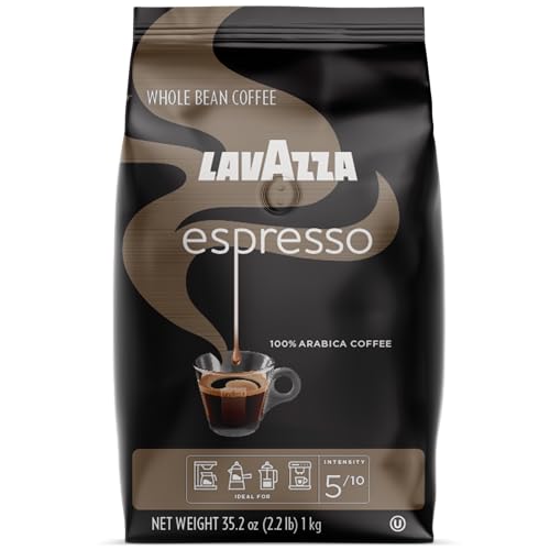 Lavazza Espresso Italiano Whole Bean Coffee Blend, Medium Roast,Premium Quality Arabic, 2.2 Pound (Pack of 1) (Packaging may vary)