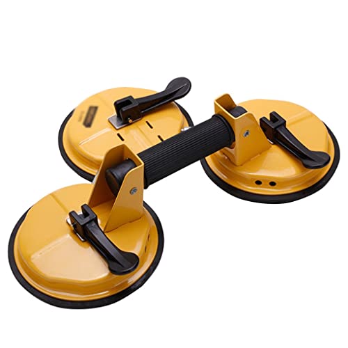 YÁSEZ Aluminum Alloy Three Claws Sucker Vacuum Suction Cup Car Puller Tile Extractor Floor Tiles Glass Sucker Pull Handing Tool