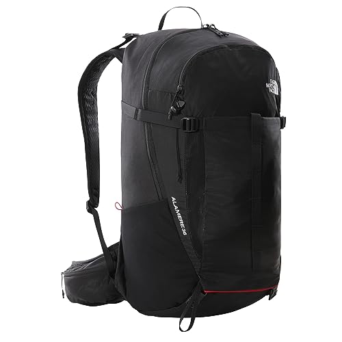 THE NORTH FACE Basin 36 Liter Technical Daypack with Rain Cover, TNF Black/TNF Black, One Size