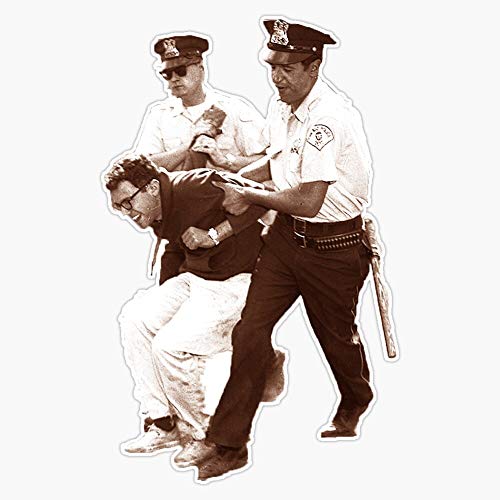 TCT Trading Bernie Sanders Arrested Sticker Vinyl Stickers Waterproof Decal Car, Laptop, Bumper Stickers 5'