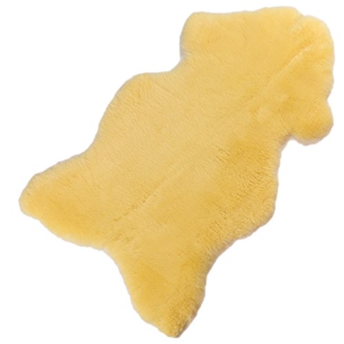 Sheepskin Medical Natural Shape Washable European Quality for Chair or Bed (Large 3.5 Foot)