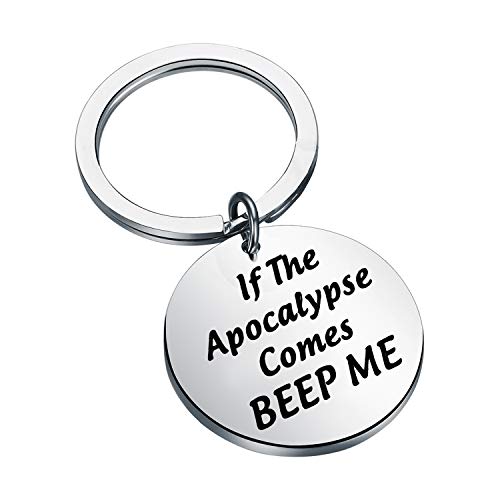 CHOORO Buffy Quote If The Apocalypse Comes Beep Me Keychain (BEEP ME K)