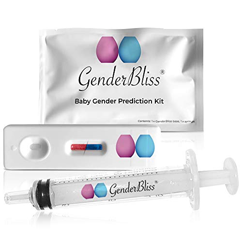 GenderBliss Gender Prediction Test - Early Pregnancy Kit - Reveal if Your Baby is a boy or Girl from 8 Weeks - Instant Results