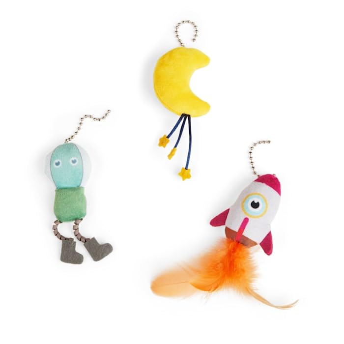 Leaps & Bounds EZ Snap Cat Toy, Pack of 3