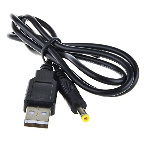 SLLEA USB Cable PC Laptop 5V DC Charging Power Cord Replacement for Sony PSP 1000 PSP 2000 PSP-2001PB PSP 3000 PSP-100 PS3 PlayStation3 Play Station 3 PS2