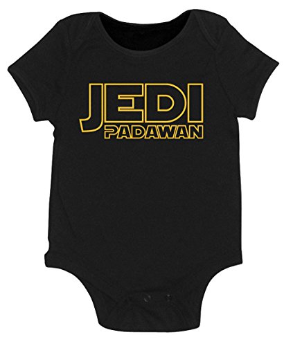 Lil Punkers Jedi Padawan Onesie (18 Month, Sun Yellow)