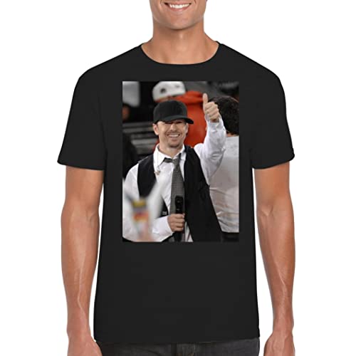 FC Carino Donnie Wahlberg - Men's Crewneck T-Shirt FCA #FCAG332248, Black, Small