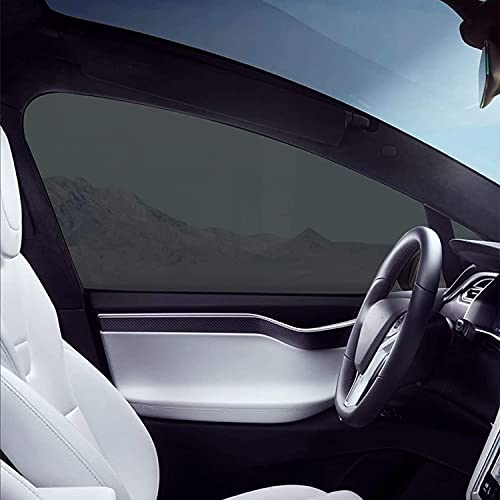 MotoShield Pro DIY Premium Nano Ceramic Tint (15% VLT) 20” in x 10’ ft Roll | Professional Window Film for Auto, Reduce Infrared Heat & Block UV by 99%