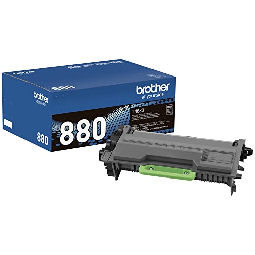 Brother Genuine Super High Yield Toner Cartridge, TN880, Replacement Black Toner, Page Yield Up to 12,000 Pages, Amazon Dash Replenishment Cartridge