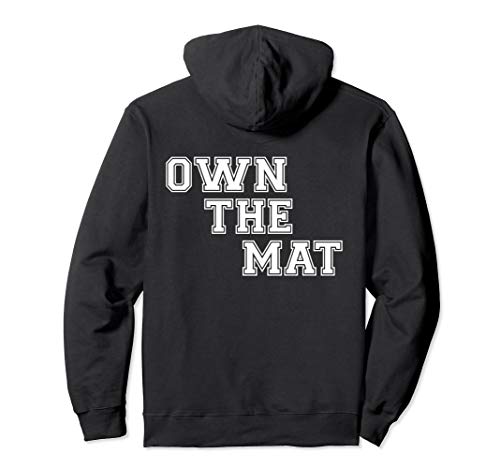 Wrestling Gifts For Wrestlers - Own The Mat Wrestler & Coach Pullover Hoodie