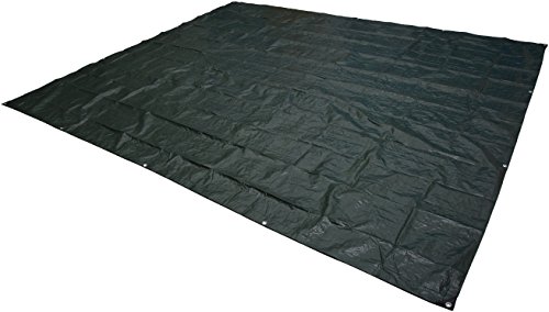 Amazon Basics Waterproof Camping Tarp, 10' X 12', Dark Green