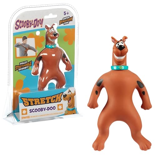 Scooby-Doo! Stretchable Mini Action Figure - Stretch, Pull, and Twist Scooby - Collectible, Stretchy Fun - for Ages 5 Years and Over - 7 inches - 1 ct (Pack of 1)