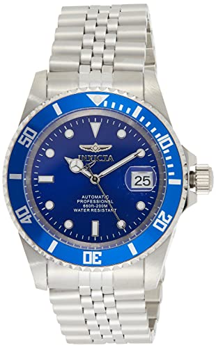 Invicta Men's Pro Diver Automatic Watch with Stainless Steel Strap, Silver, 22 (Model: 29179)