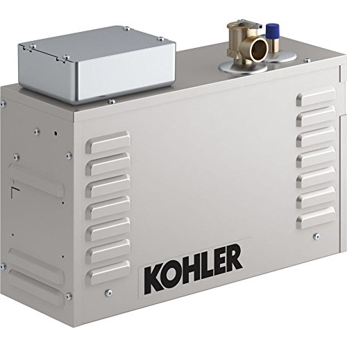 KOHLER 5531-NA Invigoration Series 11kW Steam Generator, Fast-Response and Power Clean Technology, 11 kW