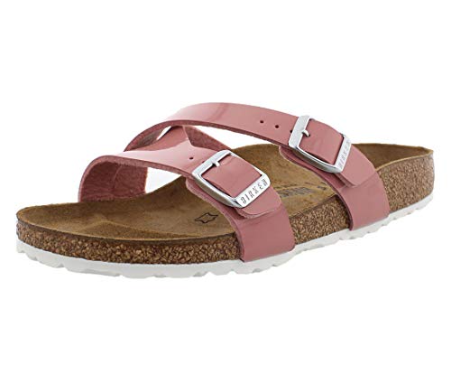 Birkenstock Yao Old Rose Patent Birko-Flor 40 (US Women's 9-9.5) Narrow
