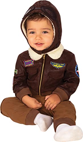 Rubie's unisex baby Aviator Infant and Toddler Costumes, As Shown, Infant US