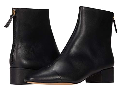 J.Crew Cap-Toe Ankle Boot Black 8 B (M)