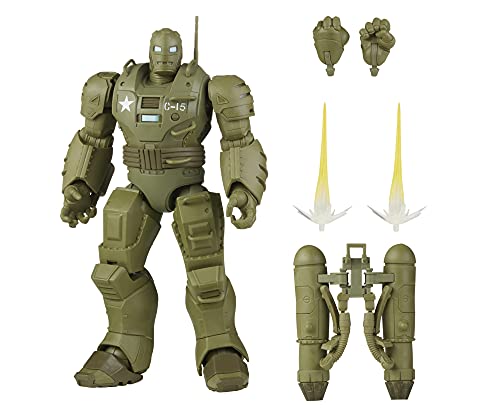 Avengers Marvel Legends Series 6-inch Scale Action Figure The Hydra Stomper Toy, Premium Design, 6-Inch Scale Figure, Backpack, 4 Accessories