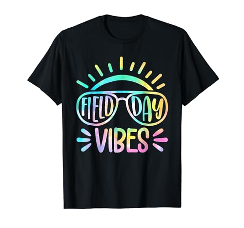 Field Day Vibes Shirt For Teacher Kids Field Day 2024 T-Shirt